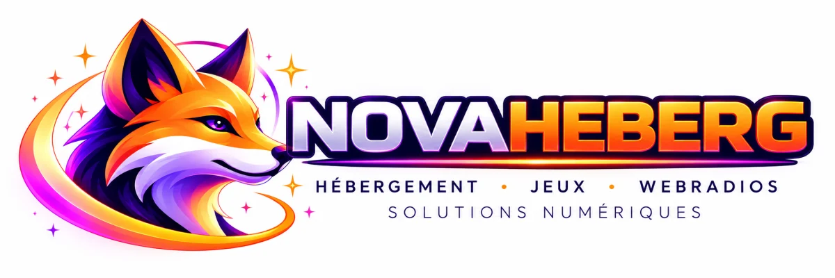 NovaHeberg · hébergement, jeux, webradios, solutions numériques